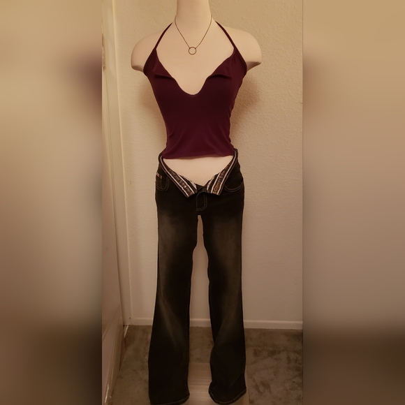Baby Phat Blk/Grey Jeans - Picture 9 of 16